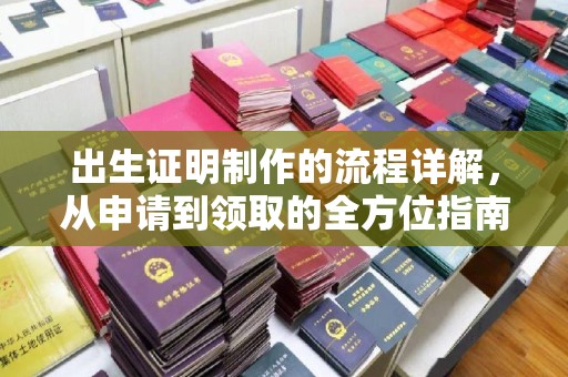 博兴出生证明制作的流程详解，从申请到领取的全方位指南
